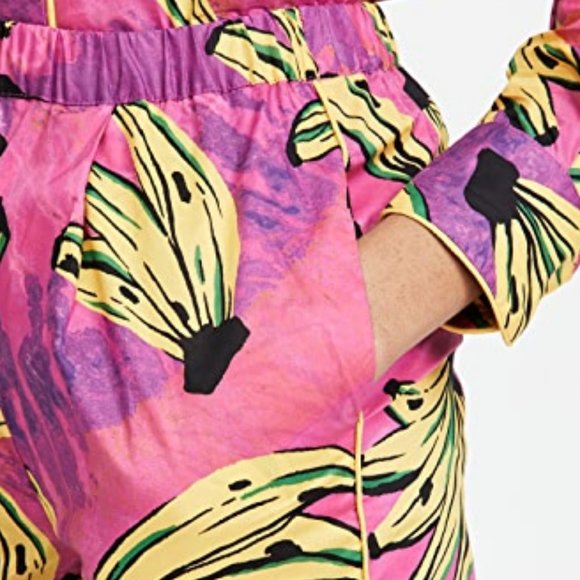 Farm Rio Tie-Dye Banana-Print Sweatpants - Picture 4 of 11